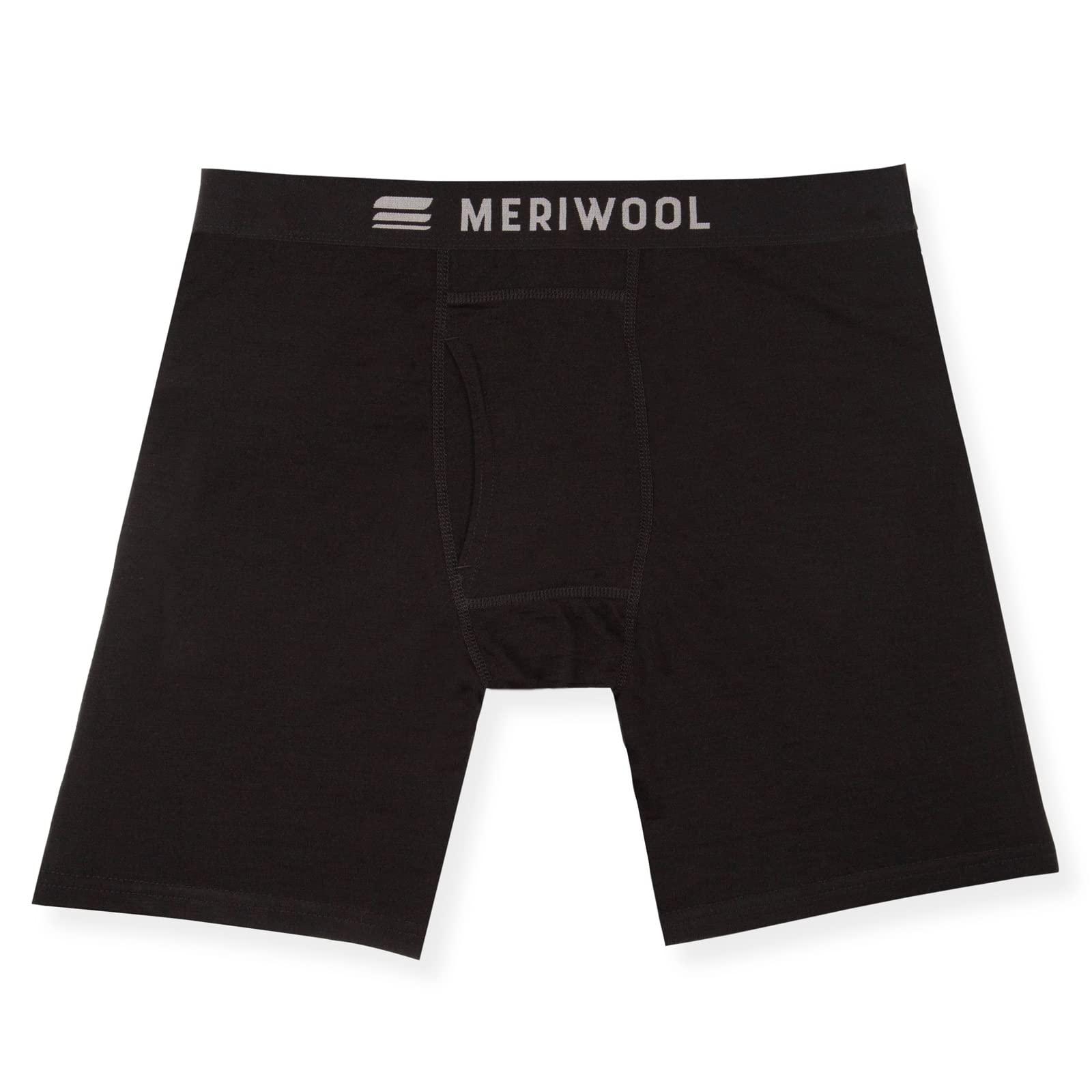 MERIWOOL MERIWOOL Mens Boxer Briefs Merino Wool Underwear Base Layer for Men