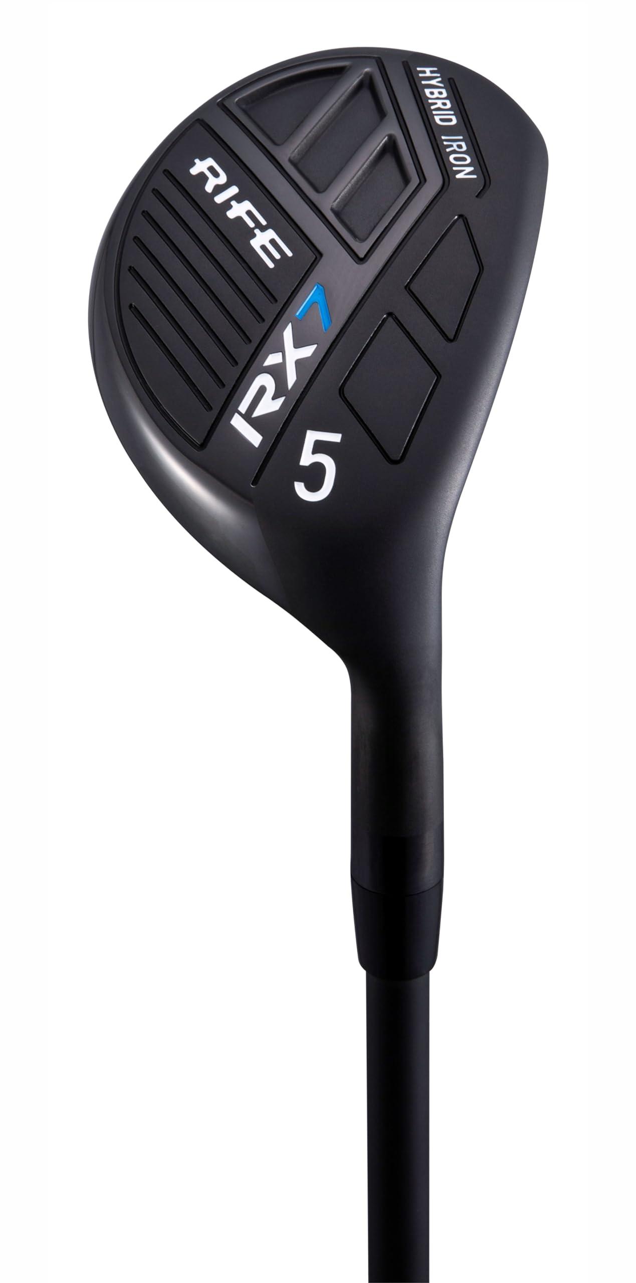 Rife Rife Golf RX7 Regular Men's Standard Graphite Hybrid Iron Set #5-SW