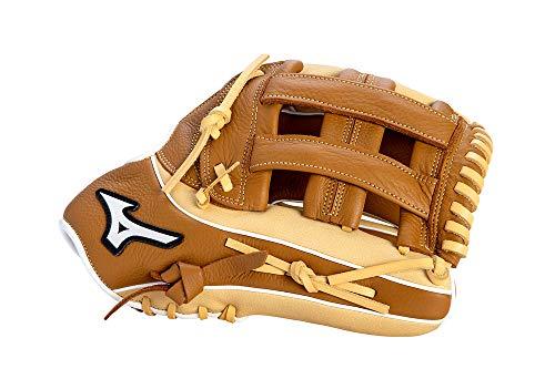Mizuno Mizuno GFN1250B4 Franchise Series Outfield Baseball Glove 12.5\" , Left Hand Throw TAN-BROWN