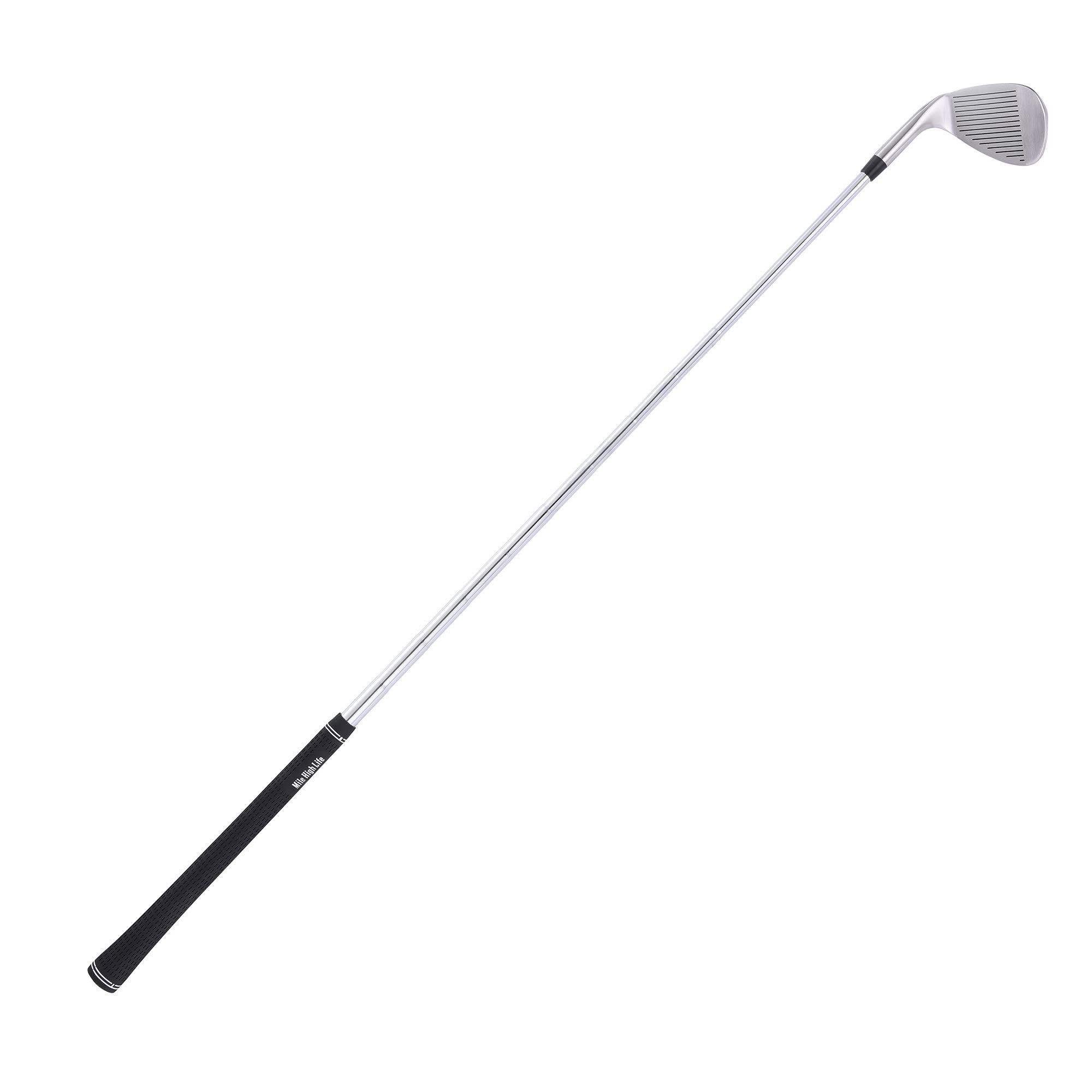 Mile High Life Mile High Life Golf Wedges | Entry Level Golf Sand Wedge Sets | Beginners Golf Gap Wedge Sets | Lob Wedge Golf Clubs for Men & Women (52 Degree Wedge Right Hand)