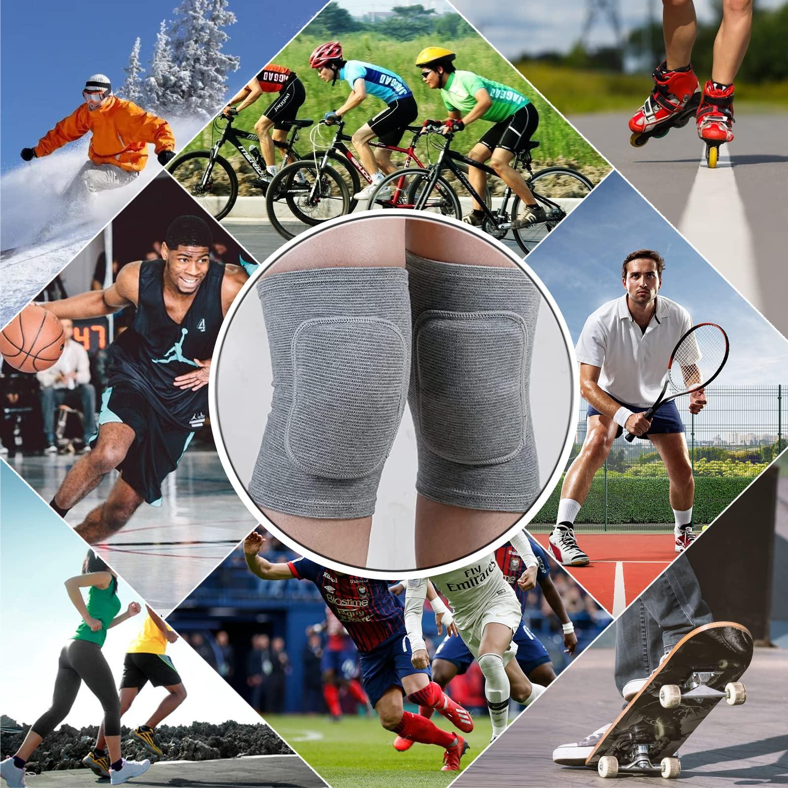 RYBTB RYBTB Volleyball Knee Pads for Women, Men, Youth, Girls, Kids, Knee Brace for Volleyball Basketball Football Dance Yoga Tennis Running Cycling Workout Climbing Wrestling