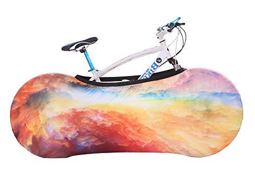 FLXUBAG FLXUBAG Bike Cover Washable Elastic Dirt-Free Bike Storage Wheel Cover Tire Package Fit All Bicycles (D)