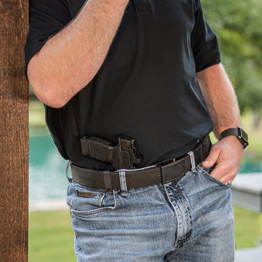 Tulster Tulster Oath IWB Holster fits: Springfield Armory Hellcat | Optic Compatible Inside The Waistband Appendix Concealed Carry Kydex Holster