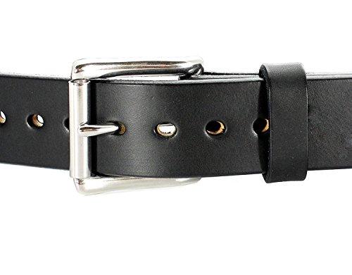 BULLBELT BULLBELT Gun Belt - Original Ultimate Thickness Gun Belt - Made in the USA (32, Smooth - Black)