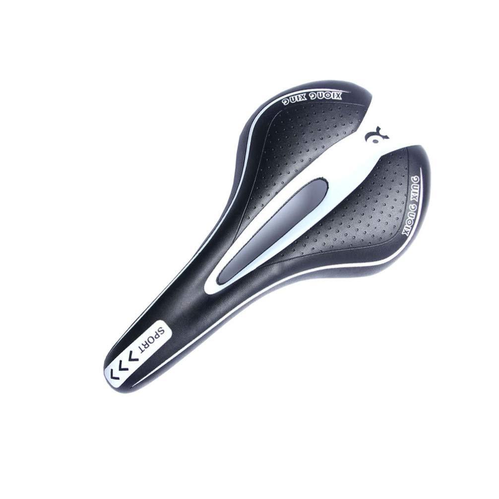 BESPORTBLE BESPORTBLE Exercise Bike Exercise Seat Bike Seat Comfortable Replacement Folding Saddle for Adult Kids Cycling Mountain Bikes Road Bikes Black White Collapsible Seat Kids Bike Bike