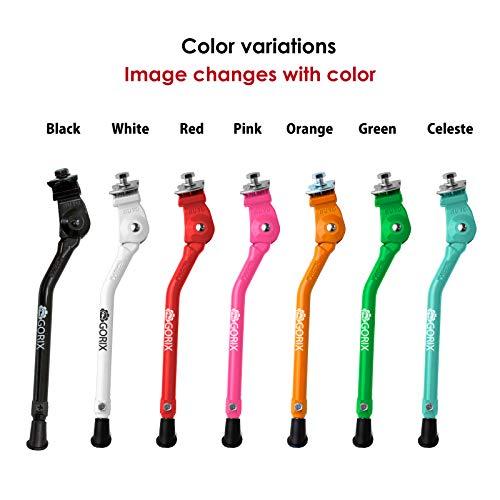 GORIX GORIX Bike Kickstand Side Road Mountain Bicycle Adjustable Portable (GX-KC22AAJ-Z(Global Edition)) (Black)