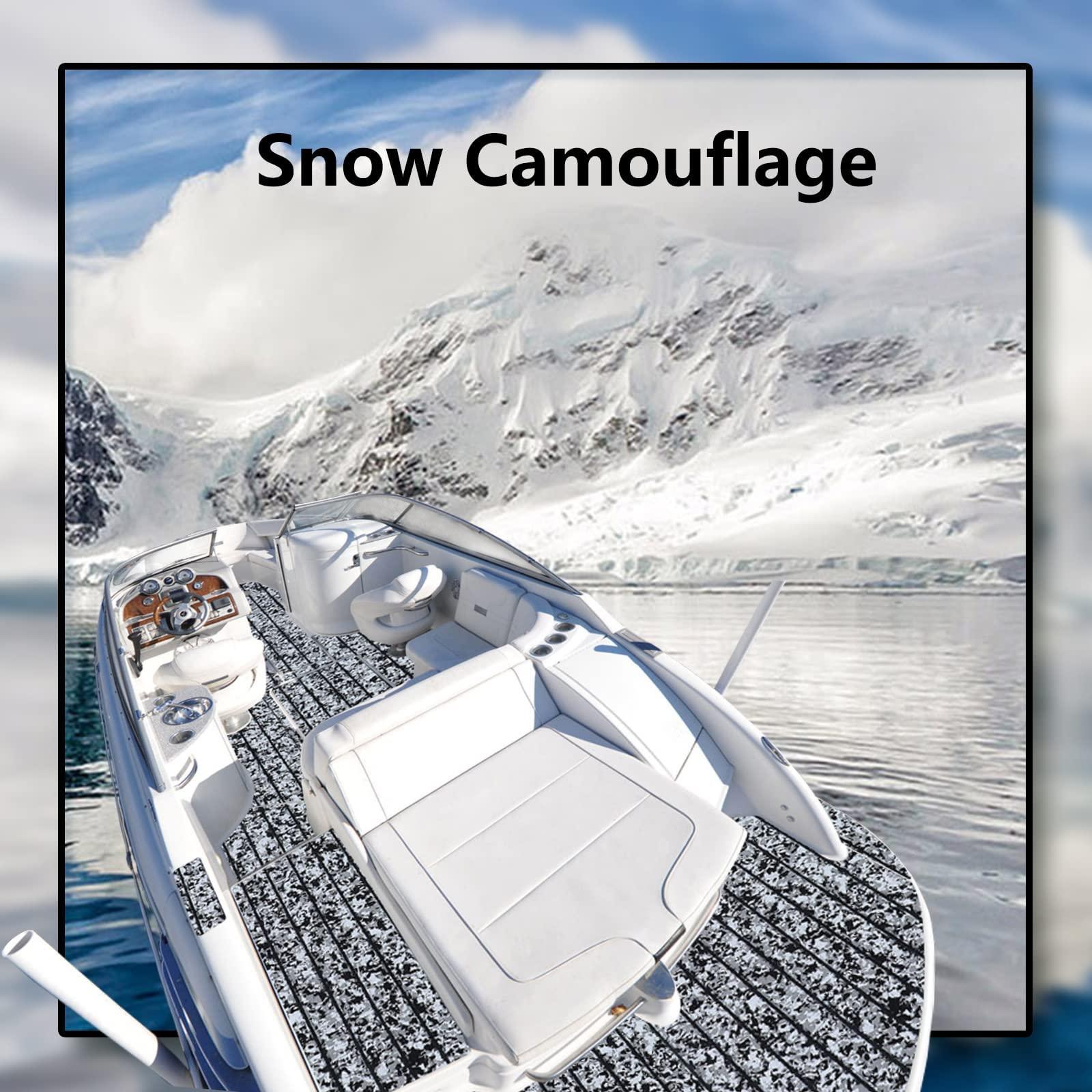 WKXTECZT WKXTECZT Boat Flooring EVA Foam Boat Decking Camo Marine Flooring Self-Adhesive Boat Mat Boat Carpet for Motorboat RV Yacht Kayak Surfboard,240X120CM