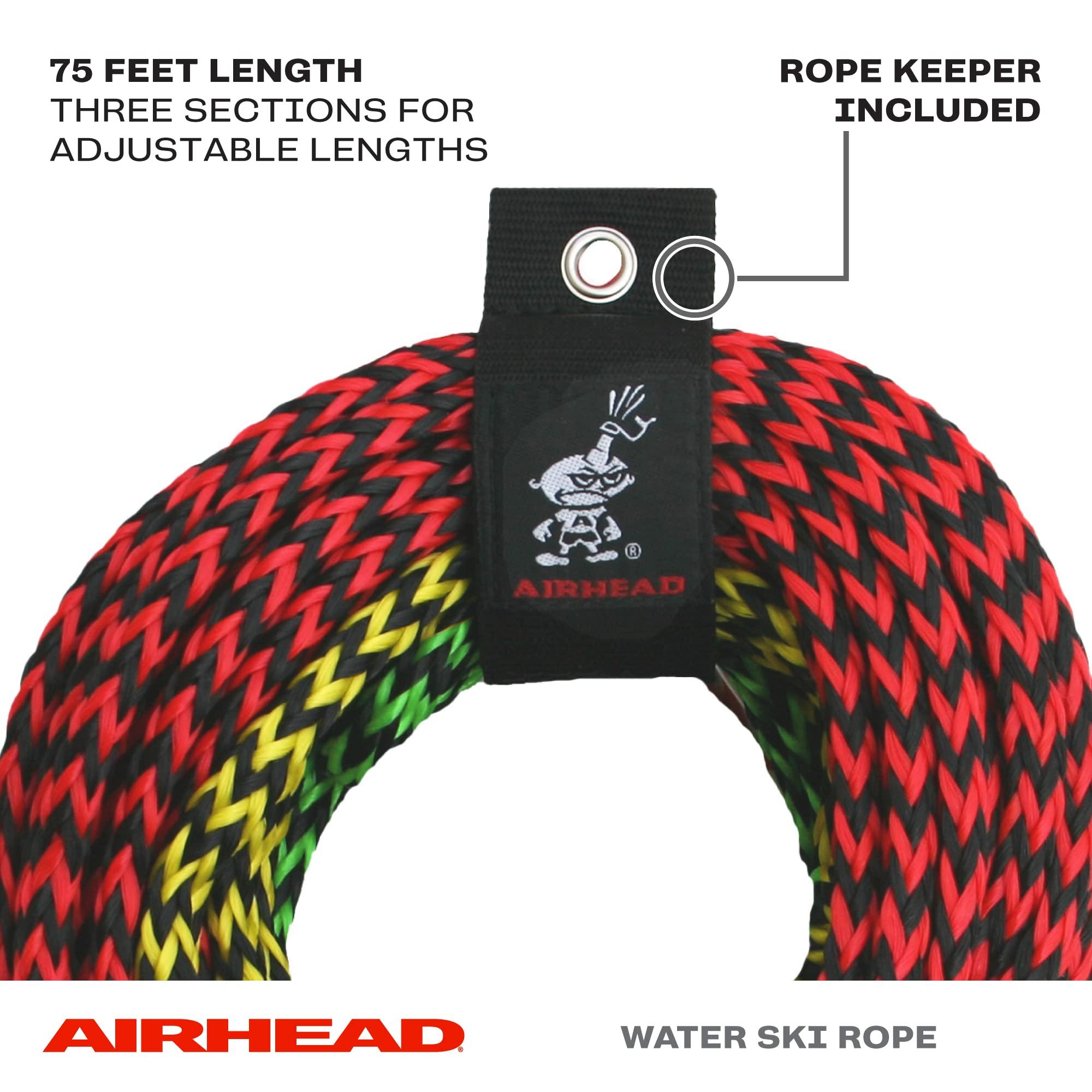 Connelly CWB Connelly Ride Wakesurf Board Package, Proline Surf Rope, Airhead 3-Section Water Ski Rope
