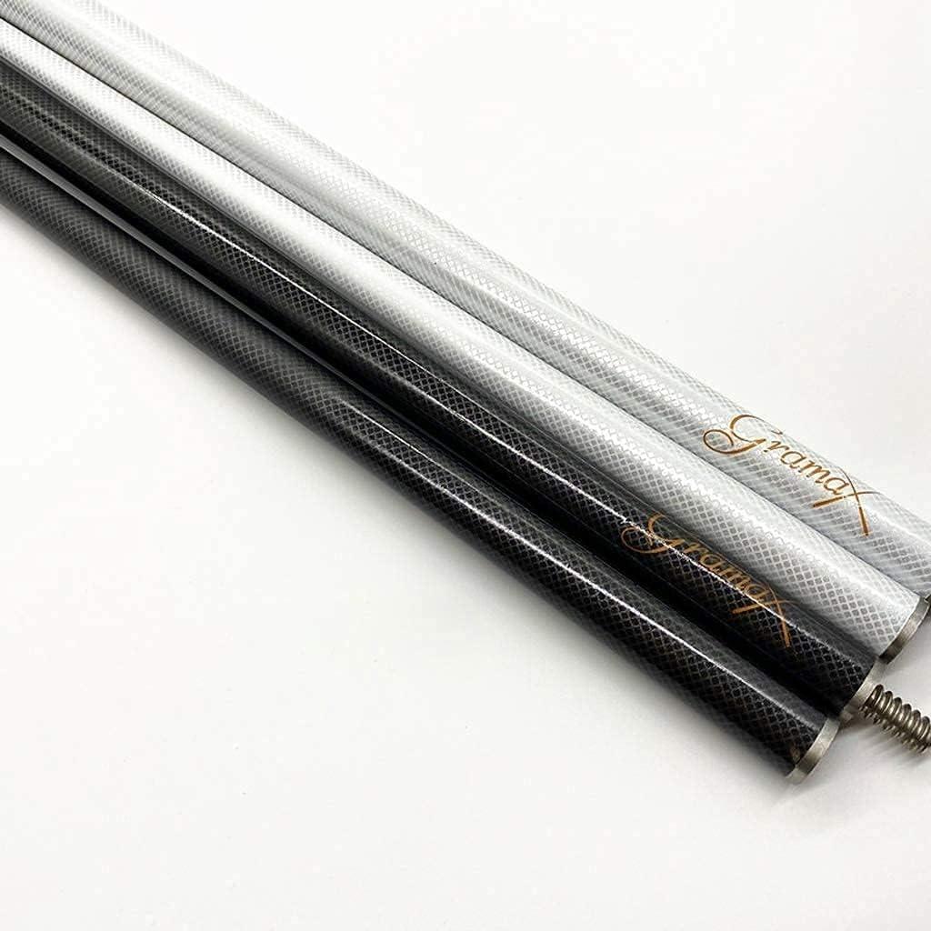 sxysdkjco sxysdkjco Pool Cue Billiard Cue 1/2 Section Handcraft Snooker Carbon Fiber Cues, Maple Pool Cues are Handcrafted and Finely Crafted for Professionals,9.5Mm 240312(Color:A,Size:9.5mm)