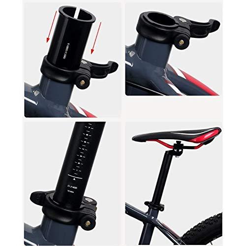 SJHY Bicycle Accessories Aluminum Alloy Bicycle Seatpost Sleeve Convert Seat Post Tube Conversion Adapter 22.2/25.4/27.2/28.6/31.6mm Bike Parts (Color : F)