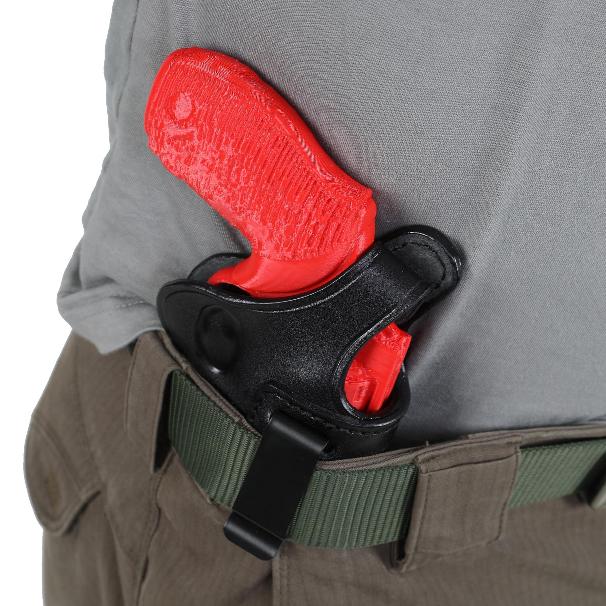 Eds Holster EDS Holster for S&W Model 60 3 inch IWB Leather Gun Holster (Black)