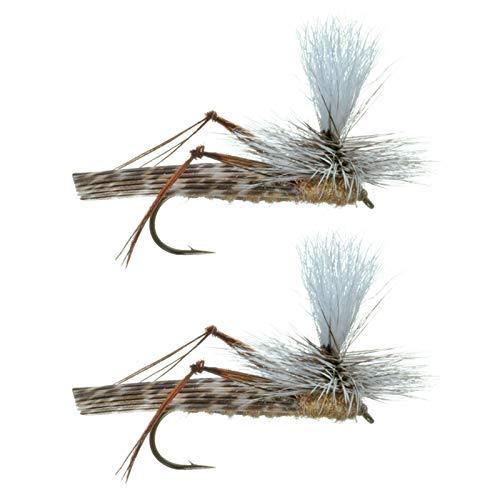 Umpqua Umpqua Parachute Hopper Tan Fly Fishing Terrestrials Size 12-2 Pack