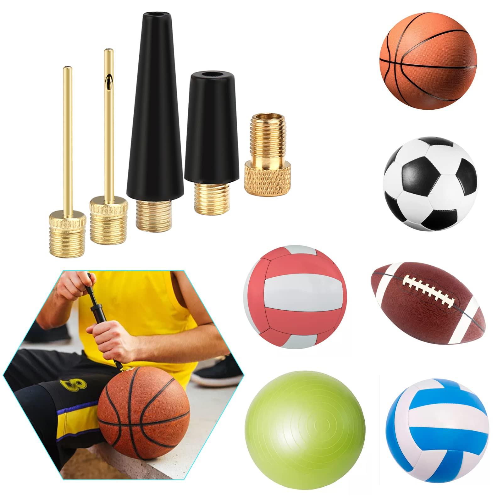 Verlimk Ball Needles for Air Pump, Needle Inflator Kit Needle Nozzle Adapter, Ball Pump Needle Set for Football, Basketball, Volleyball, Swim Ring, Balloon, Bike 5pcs