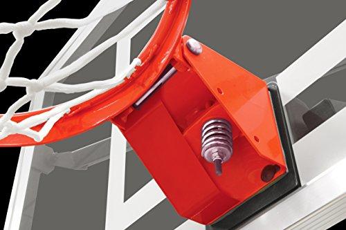 Silverback Silverback 60" In-Ground Basketball System with Adjustable-Height Tempered Glass Backboard and Pro-Style Breakaway Rim