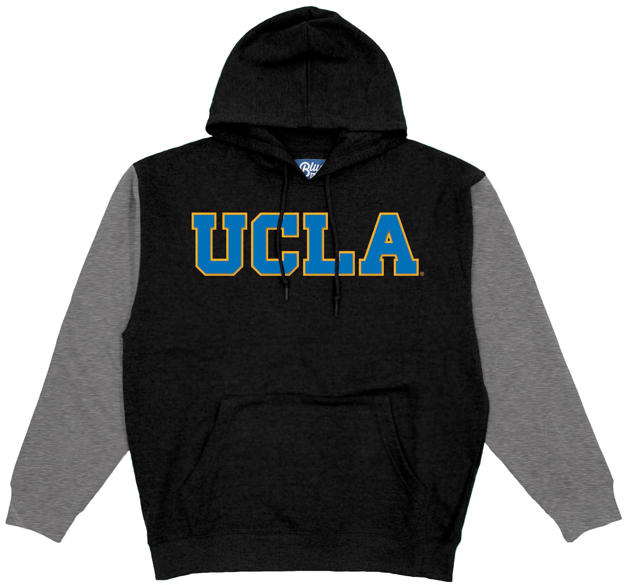 Blue 84 Blue 84 Standard NCAA Officially Licensed Colorblock Hooded Sweatshirt Applique, Team Color, Large