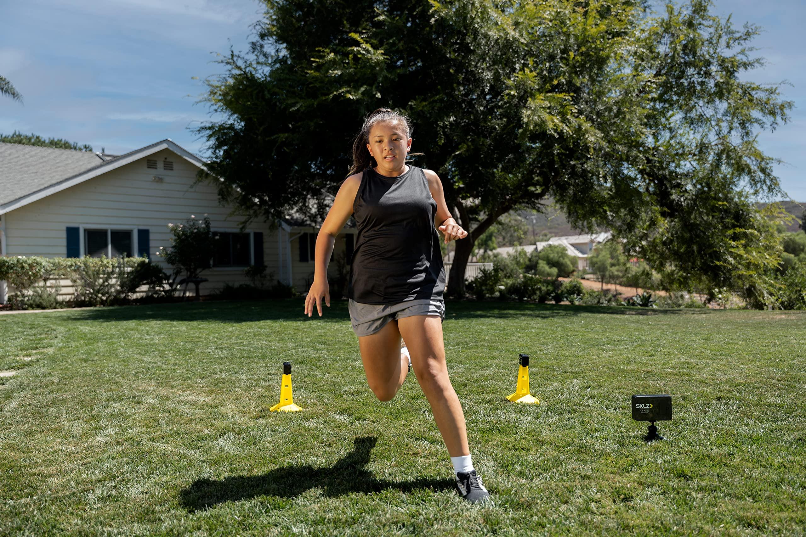 SKLZ SKLZ Speed Gates for Sports and Athletic Speed Training, yellow