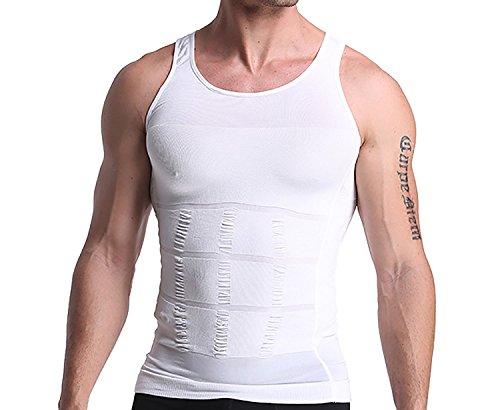 Extreme Fit TagCo USA, Inc Men's Compression and Body-Support Undershirt White - XLarge