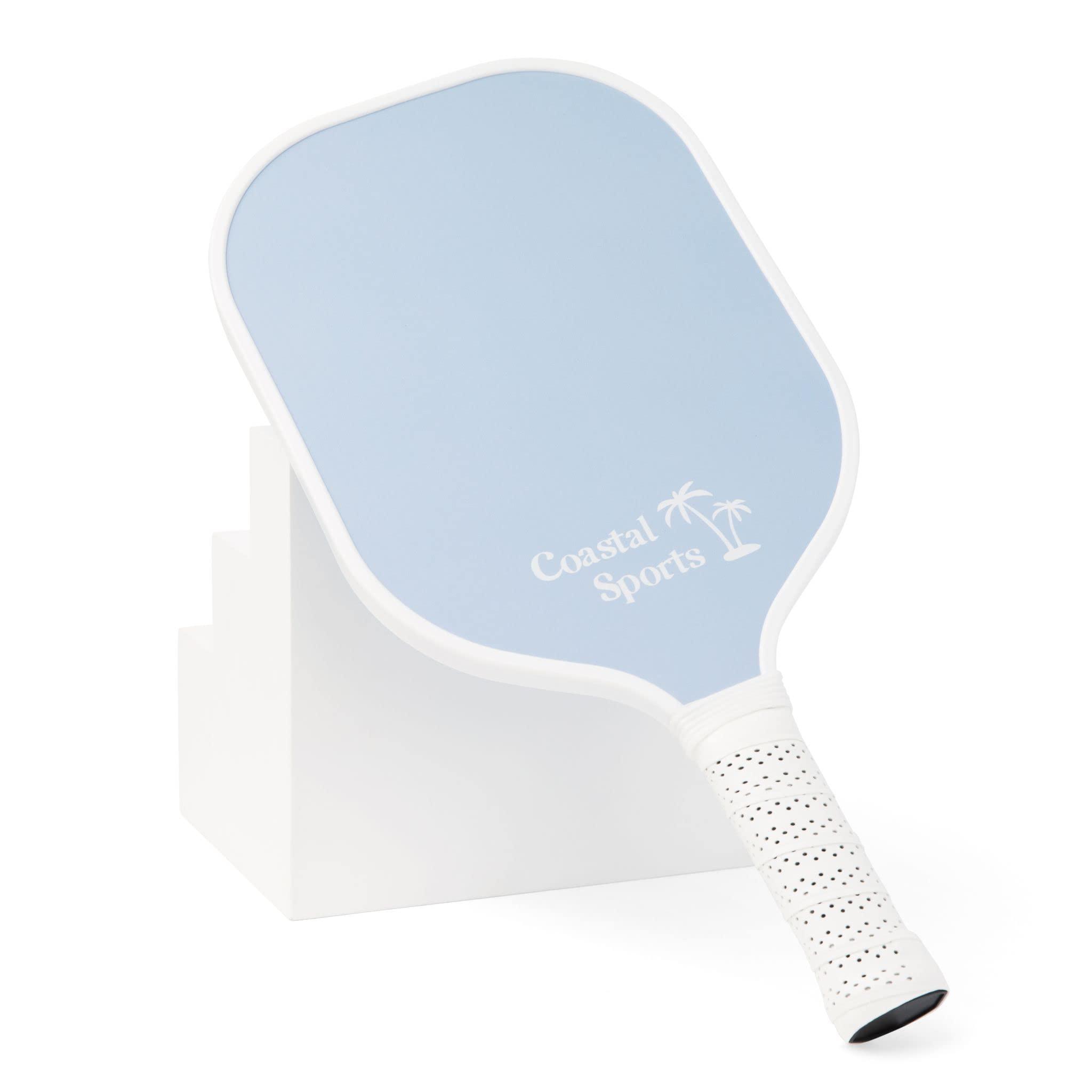 Coastal Sports Coastal Sports Pickleball Paddle | Graphite Face & Honeycomb Polymer Core | Premium Grip | Lightweight (Sky Blue)