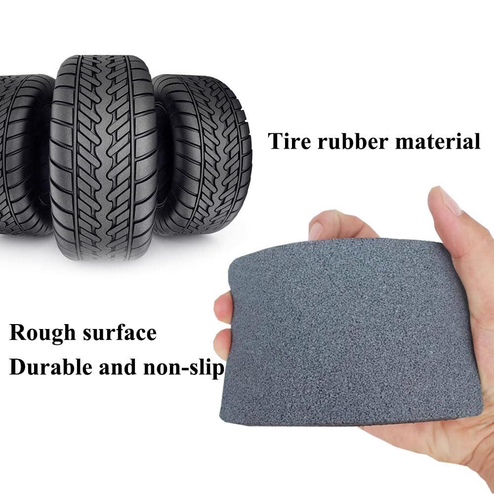 PPGE HOME Exercise Bike Mats, Treadmill Soundproof and Shock Absorbing Pad Soundproof and Shockproof Protect The Floor Gym Equipment Mat for Home/Gym/Exercise/Bike,Hard Floor & Carpet Pro(Size:THK 2cm4pcs)