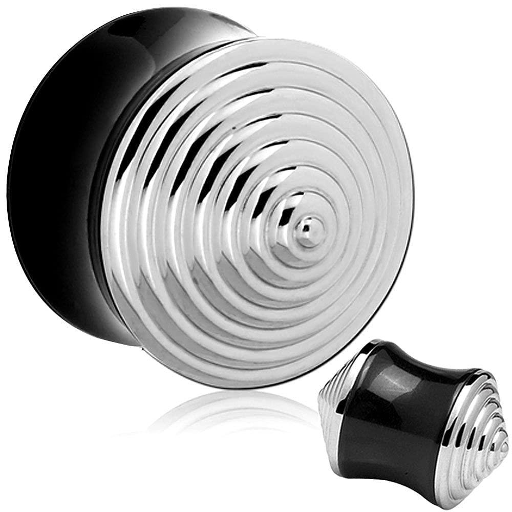 MoDTanOiz - Flesh tunnels 6 gauges 4mm 6g Plugs Ear gauges 6g Tunnels gauges Earring Plugs Ears Women Men Silicone 6g 6 Gauge 4mm