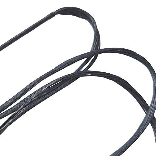 MILAEM MILAEM 44" to 66" Actual Length Dacron Replacement Bowstring 12 to 18 Strands Bow Strings for Recurve Bow Longbow