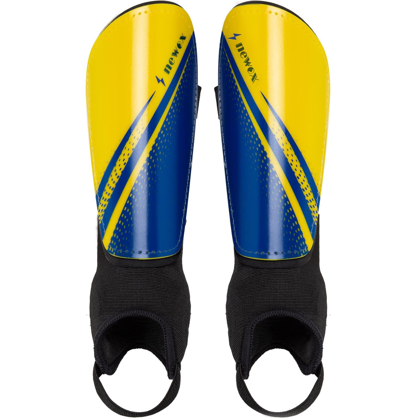 newox newox Soccer Shin Guards Youth - Protection Girls Shin Guards Soccer Youth - Soccer Sleevers Shin Pads - Soccer Shin Guards for Kids 3-16 Years Old Girls Boys Toddler