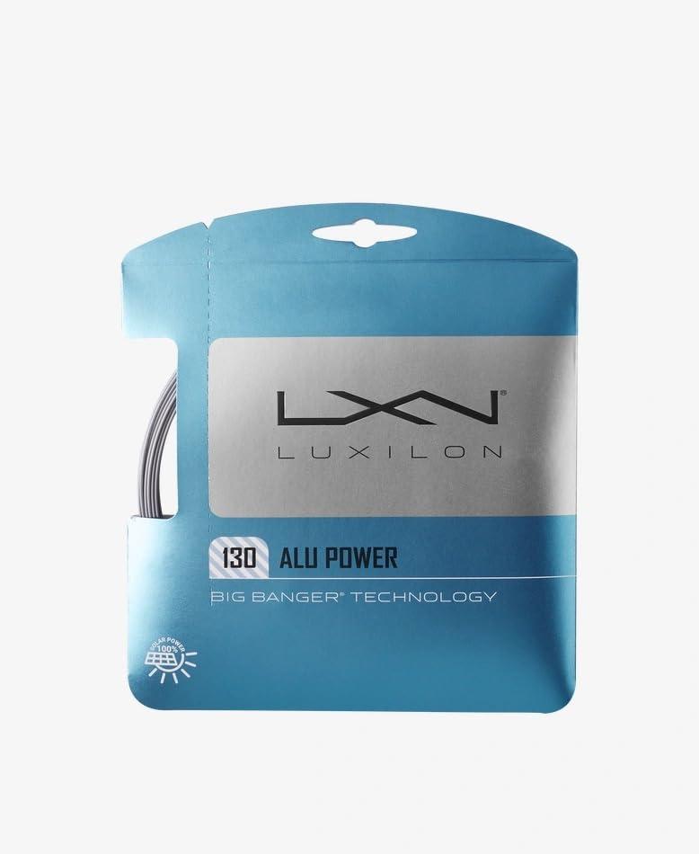 Just Tennis Just Tennis Luxilon ALU Power String Set - All 2024 Styles and Colors (ALU Power 130 - Silver)