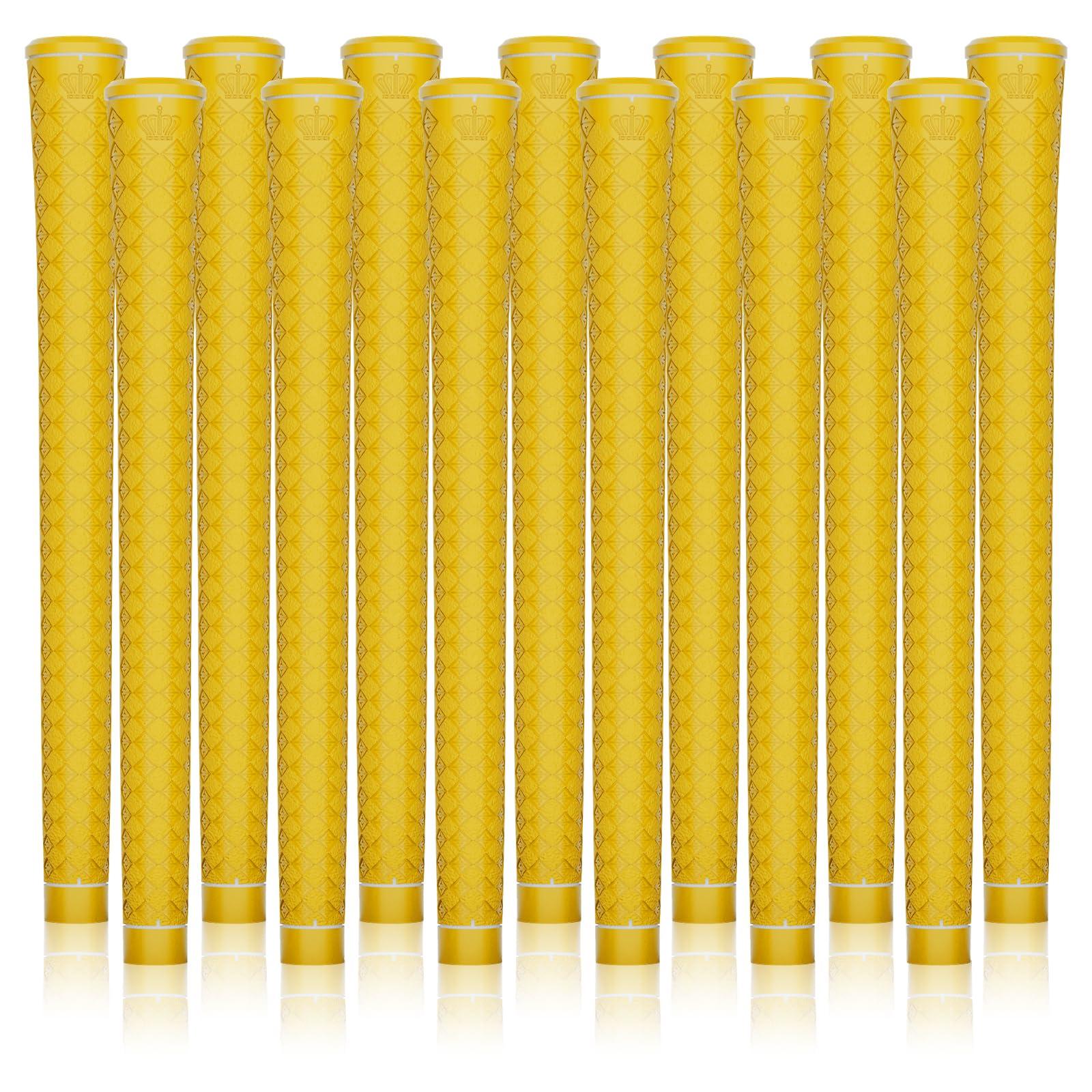 KINGRASP KINGRASPgolf club grips (13 Piece) Set golf club grips | Multi-Compound Rubber Golf Grip Undersize/ Standard / Midsize 10 Colors Optional.