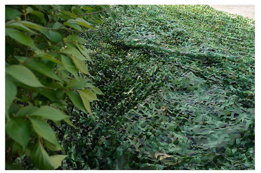 bandezid bandezid Camouflage Netting Army Camo Net Camouflage Tarpaulin Sunscreen Nets for Sunshade Camping Military Hunting Shooting Blind Watching Hide Party Decorations-Camouflage net 1.5x8m(4.9x26ft)