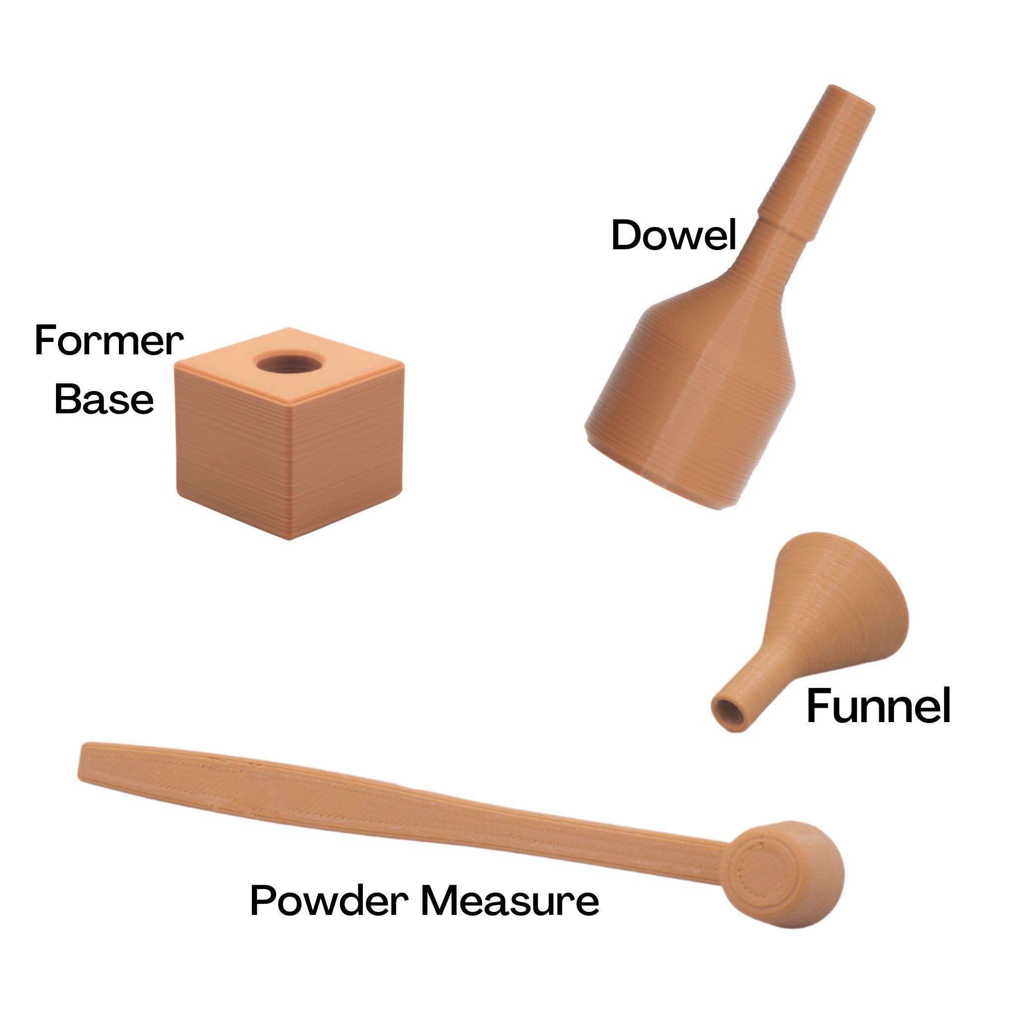 CartridgeKits 44 Cal. Paper Cartridge Former Master Kit for Black Powder Percussion Revolver