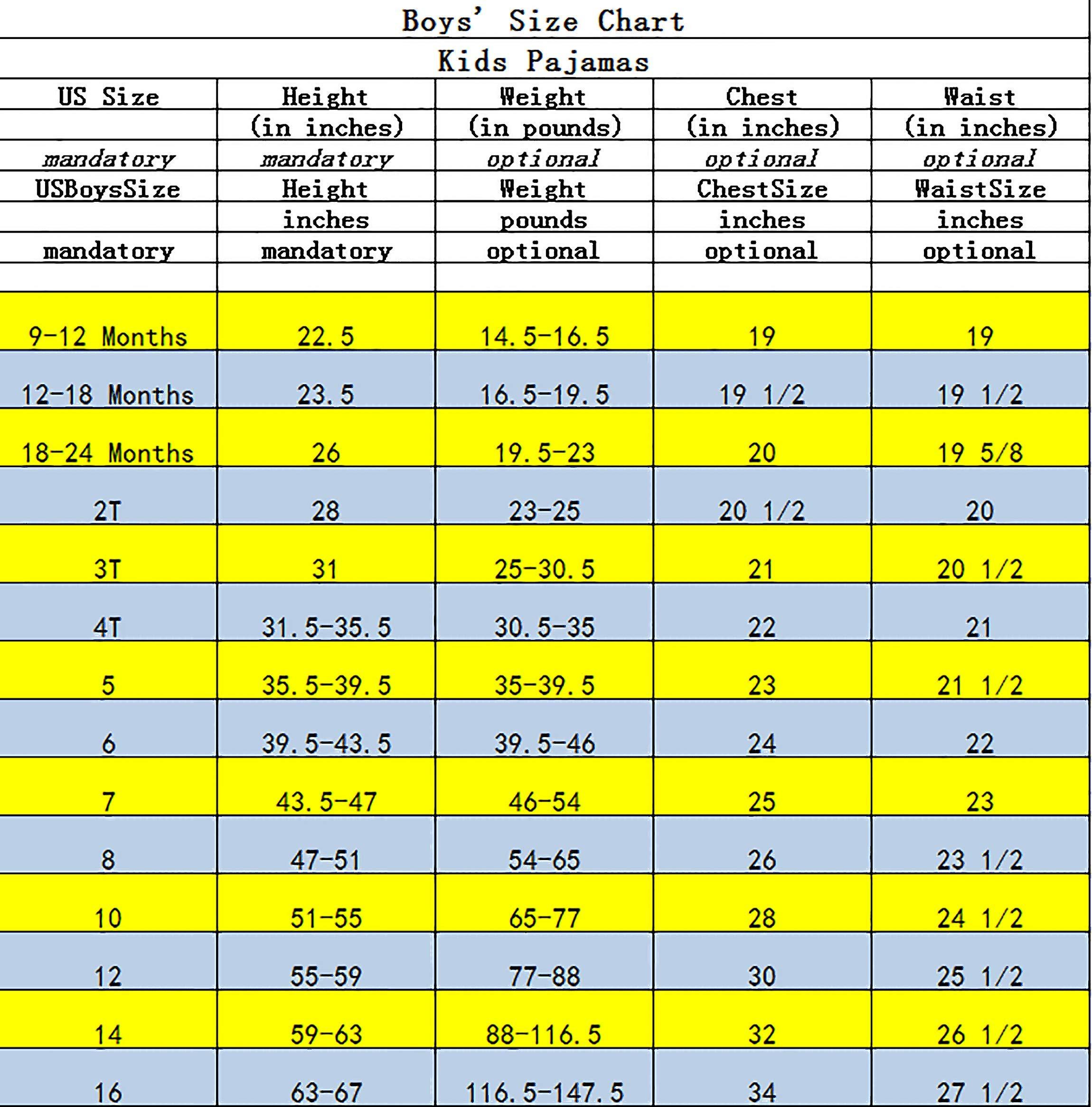 KikizYe KikizYe Christmas Shark Baby Boys Long Sleeve Pajamas 100% Cotton Pjs Holiday Grey Sleepwears Infant Size 18-24 Months