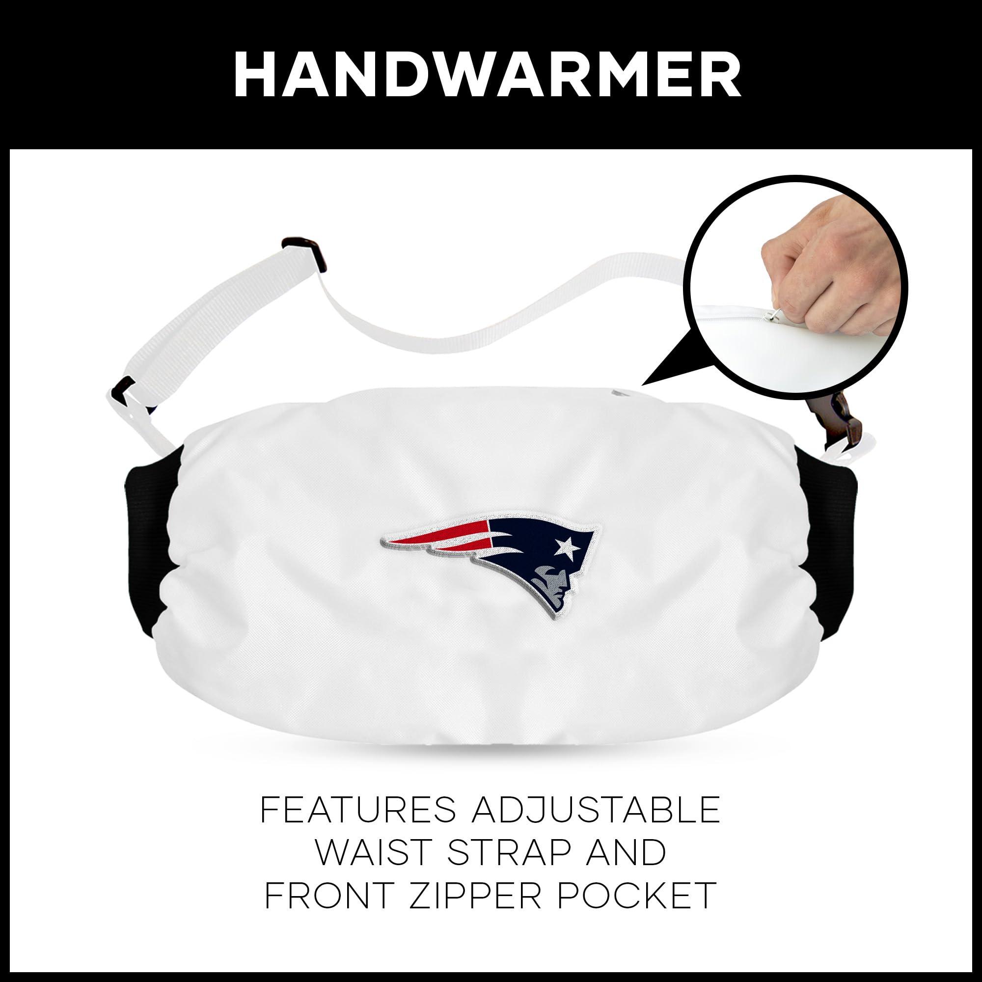 Northwest NFL New England Patriots, Plush Handwarmer, 7 x 15 inches