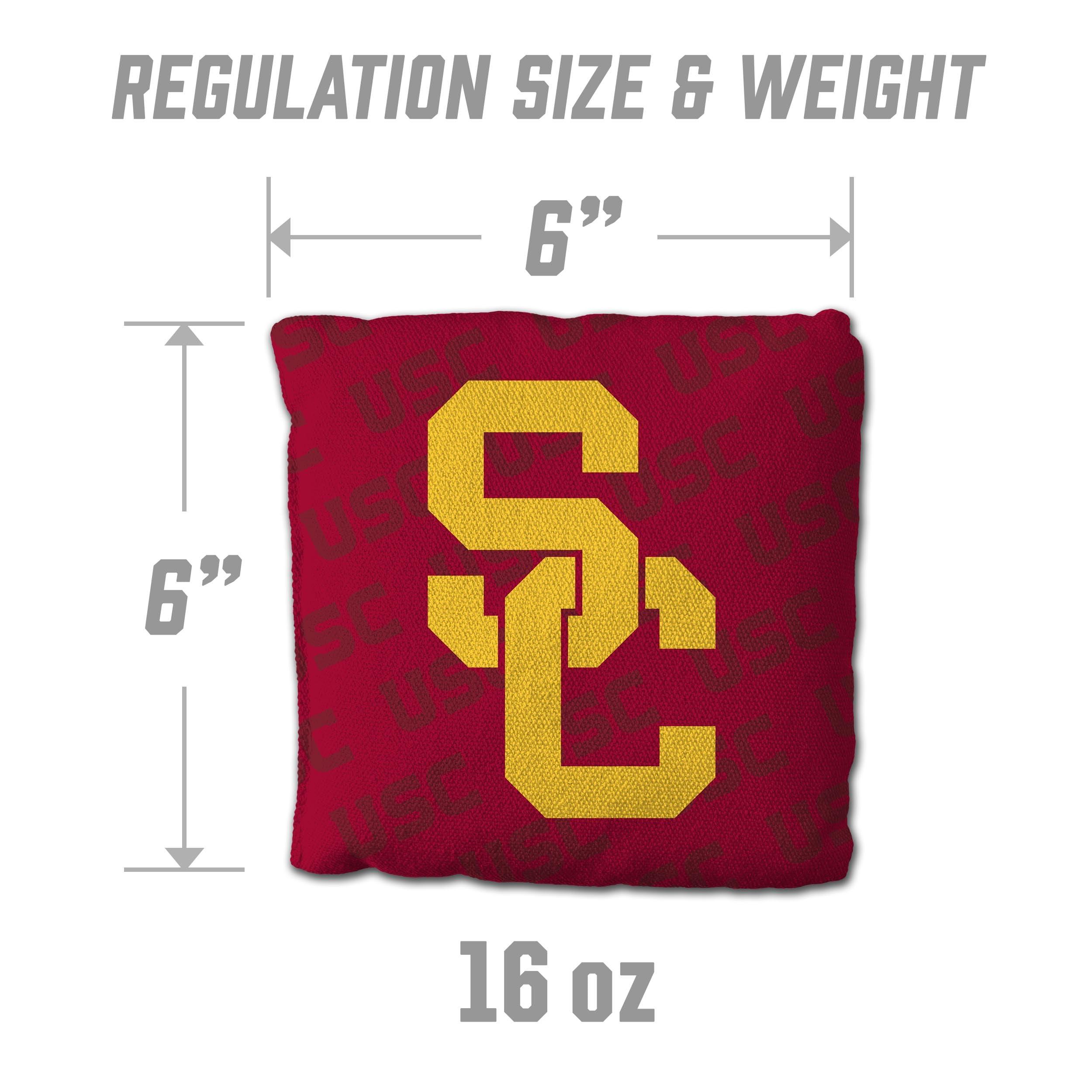 YouTheFan YouTheFan NCAA USC Trojans Cornhole Bags - 4PK - Red