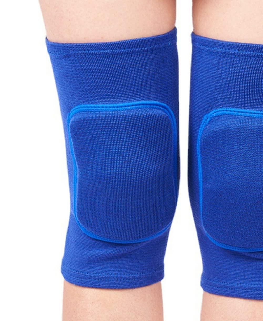 JUMISEE JUMISEE Kids Knee Pad, Anti-Slip Padded Sponge Knee Brace Breathable Flexible Elastic Knee Support for Football Volleyball Dance Skating Basketball Sports