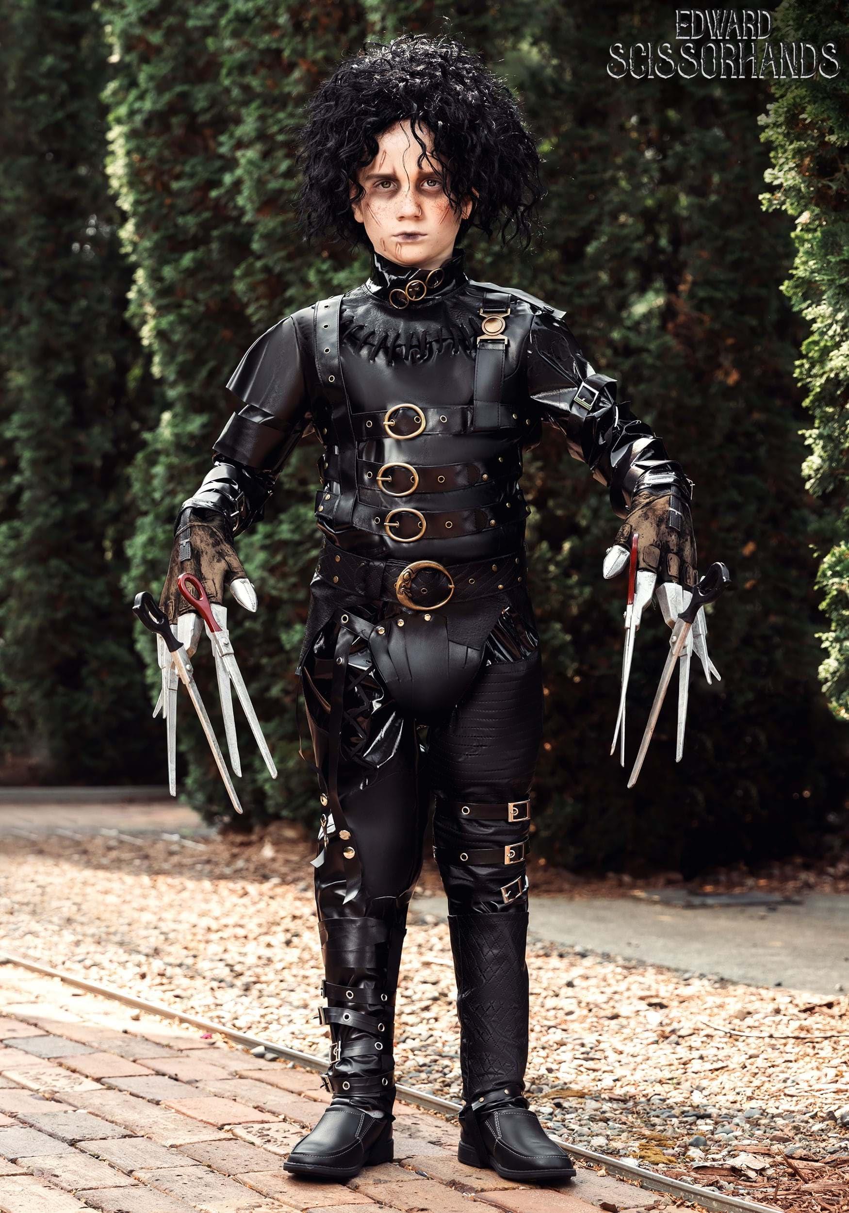 Fun Costumes Kid's Authentic Edward Scissorhands Costume Small