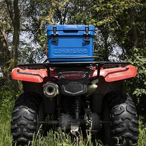 COASTLAND Coastland Bay Series Cooler Premium Everyday Use Insulated Rotomolded Cooler, Small Ice Chest for Tight Spaces, Soccer Games, & Tailgates, Blue, 15 QT