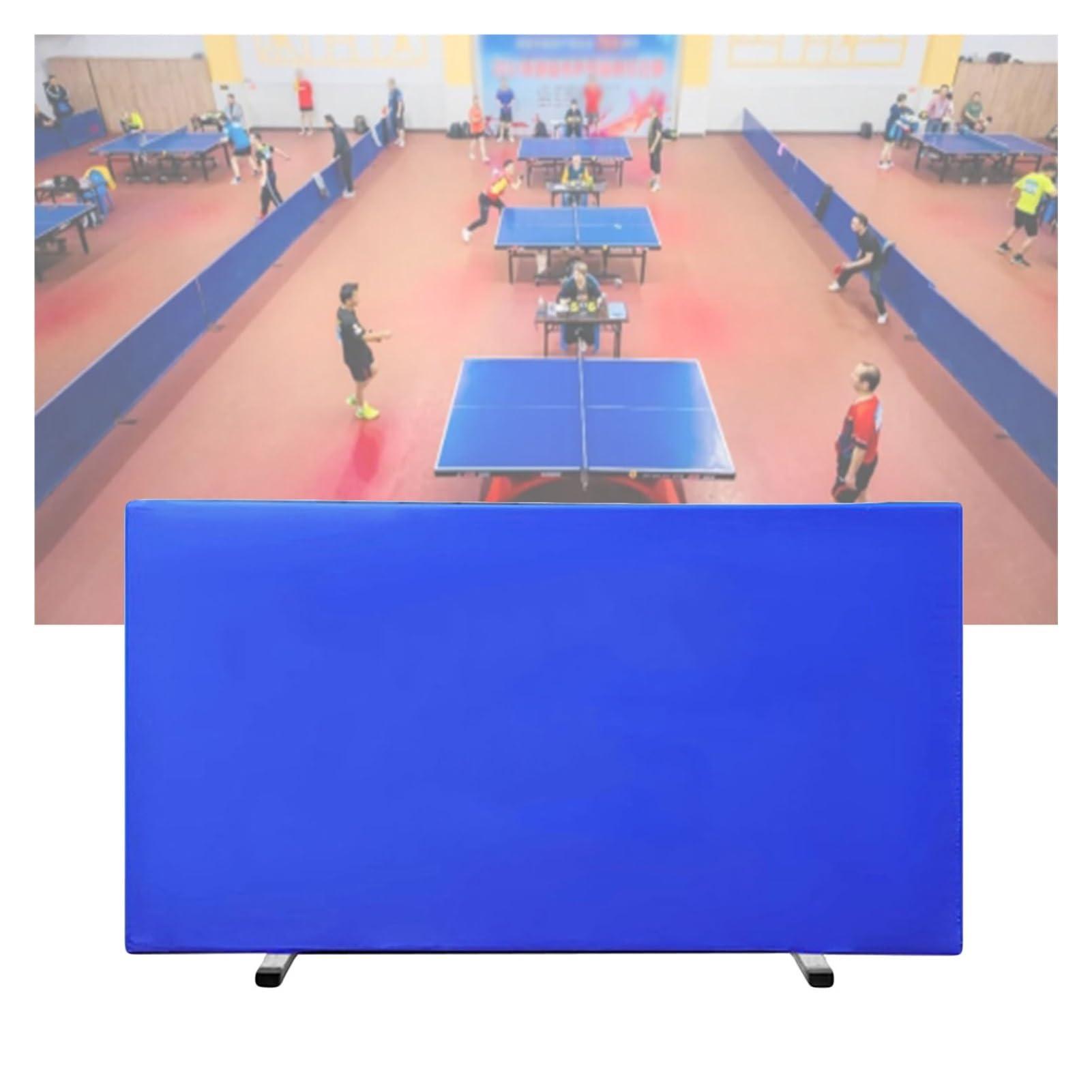 LVLDAWA LVLDAWA Table Tennis Barrier Screen, Training Court Portable Privacy Partition Screen, Table Tennis Court Fence Surround Barrier Block for Playground, Schools (Color : Blue, Size : 140X75CM-1PCS)