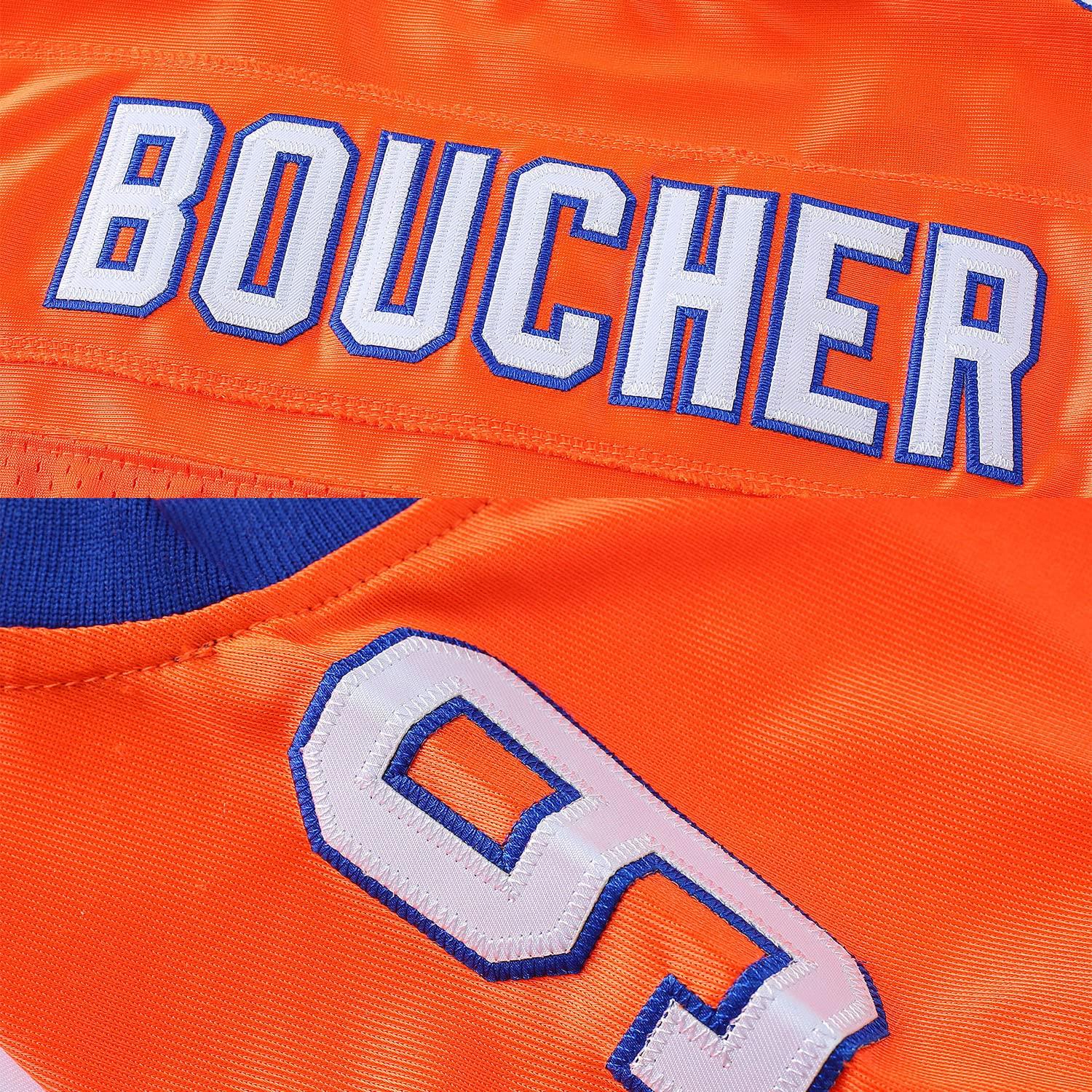 Aimhuo Waterboy #9 Bobby Boucher Adam Sandler 50th Anniversary Movie Football Jersey S-XXXL Orange