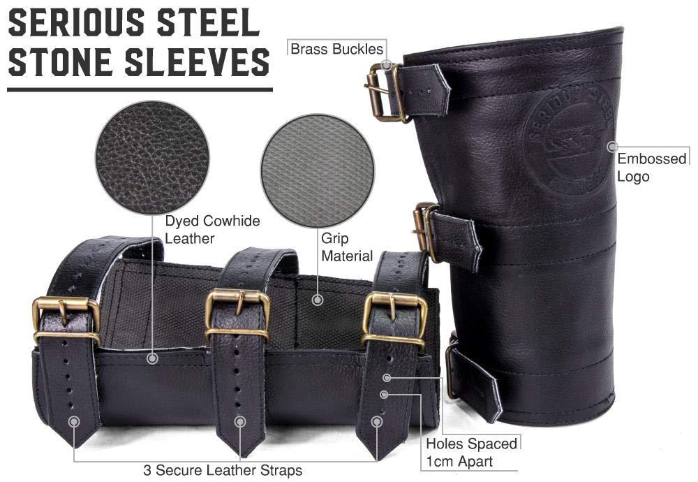 SERIOUS STEEL FITNESS Serious Steel Fitness Strongman Atlas Stone Sleeves (X-Small - 8\" Below)