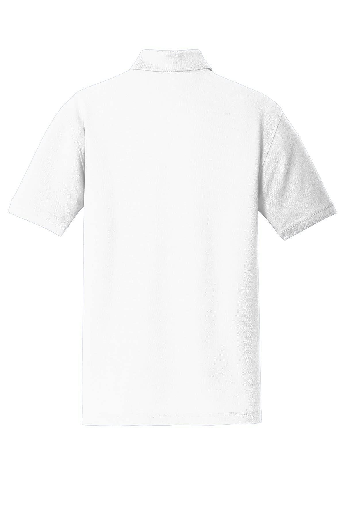 Port Authority Port Authority Core Classic Pique Polo White