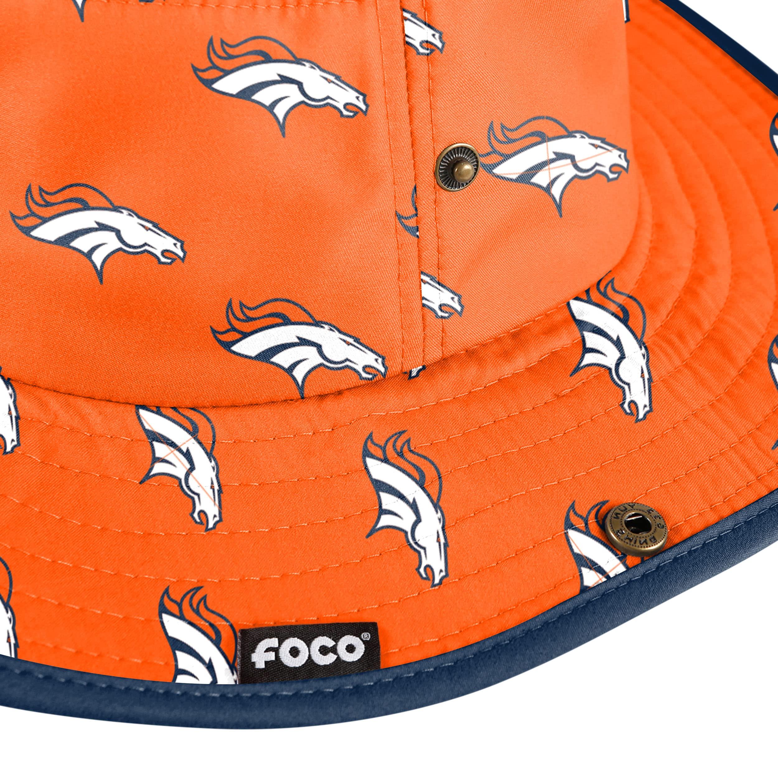 FOCO FOCO Denver Broncos NFL Womens Mini Print Hybrid Boonie Hat