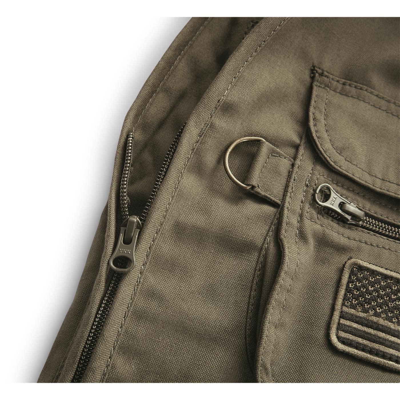 HQ ISSUE HQ ISSUE Concealed Carry Vest for Men Black MEDIUM