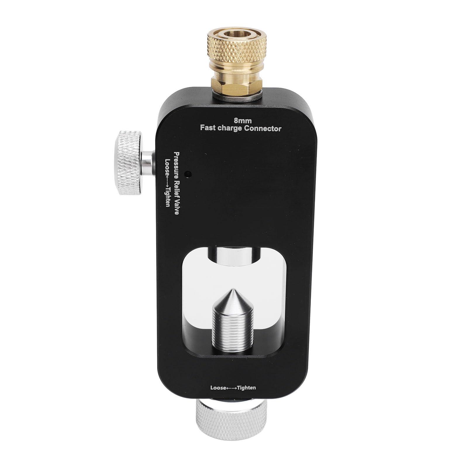 SUNFECILI SUNFECILI Scuba Tank Refill Adapter Diving Oxygen Cylinder Refill Adapter, 8mm Universal G5/8 Diving Tank Refill Adapter for Oxygen Transport, Made from Stainless Steel and Aluminium Alloy