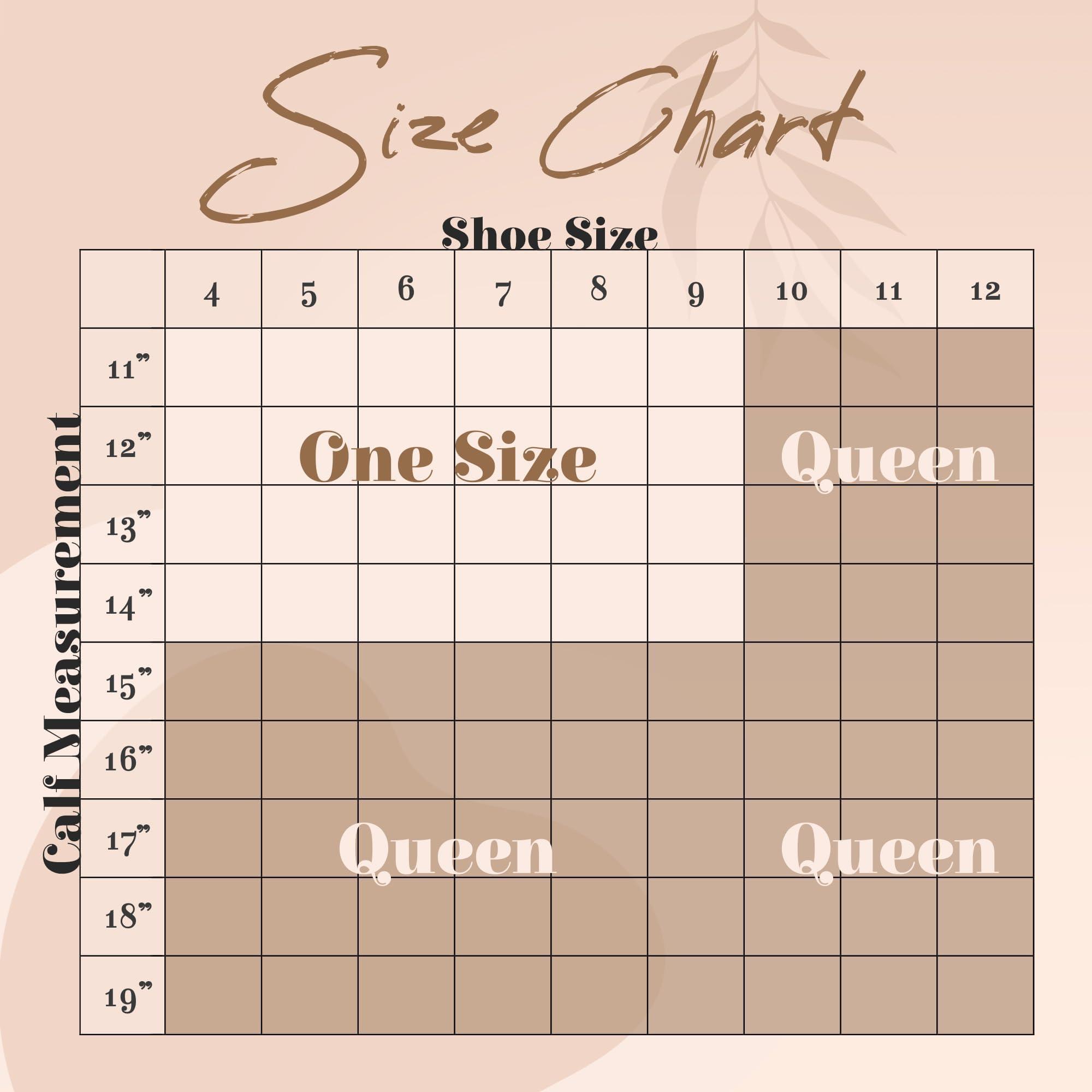 Silky Toes Silky Toes Sheer Knee High Stockings for Women, 6 Pairs Nylon Trouser Socks, White, Queen