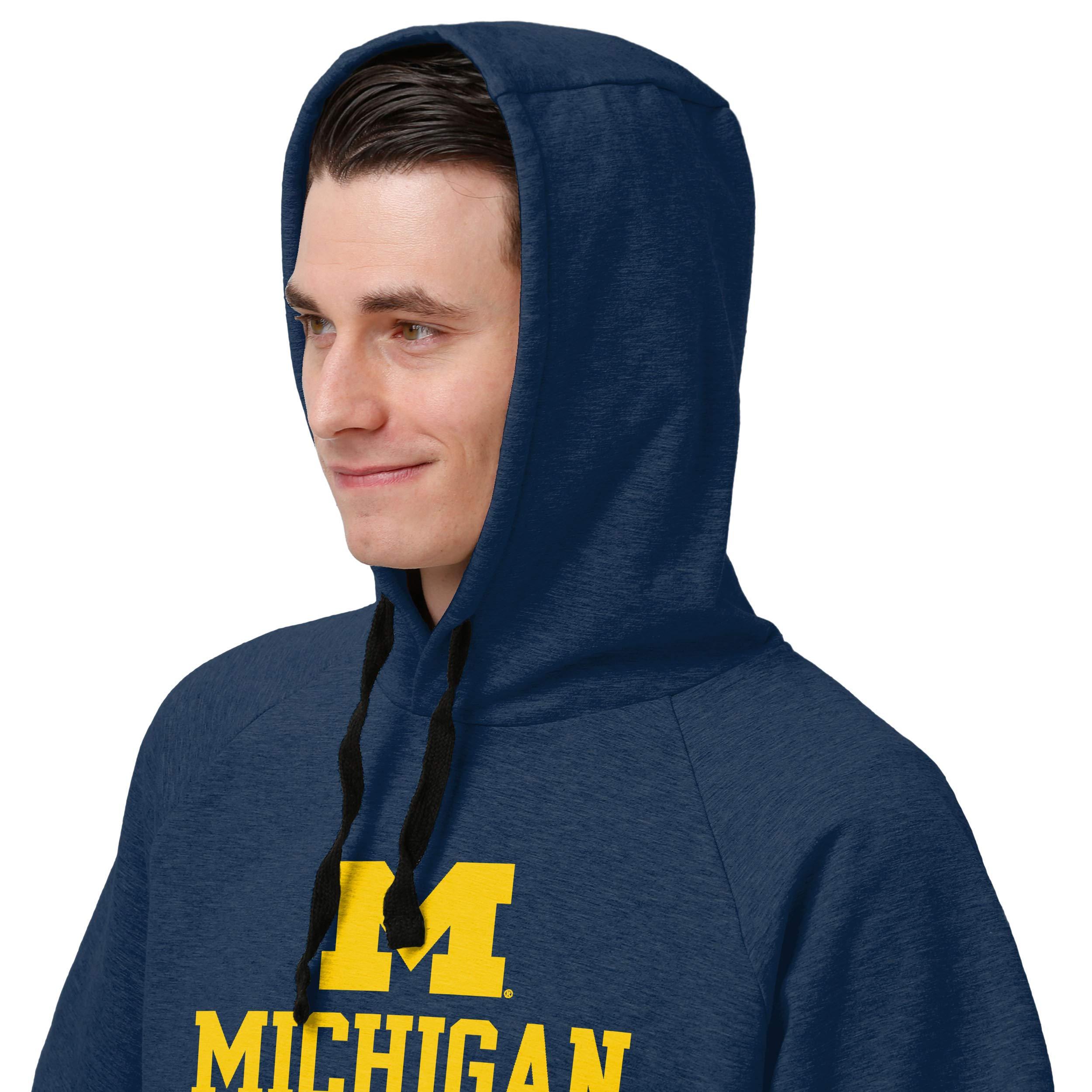 FOCO FOCO Michigan Wolverines NCAA Mens Short Sleeve Hoodie - XL