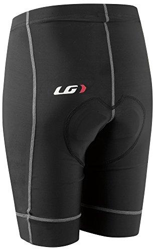 Louis Garneau Louis Garneau, Boy\'s Request Promax Padded Bike Shorts, Black, Junior Medium