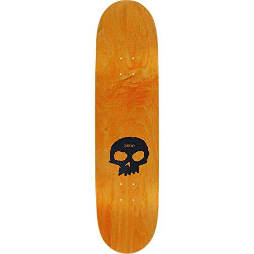 Zero Skateboards Zero 3 Skull with Blood Skateboard Deck -7.75 Black/White/Red - Assembled AS Complete Skateboard