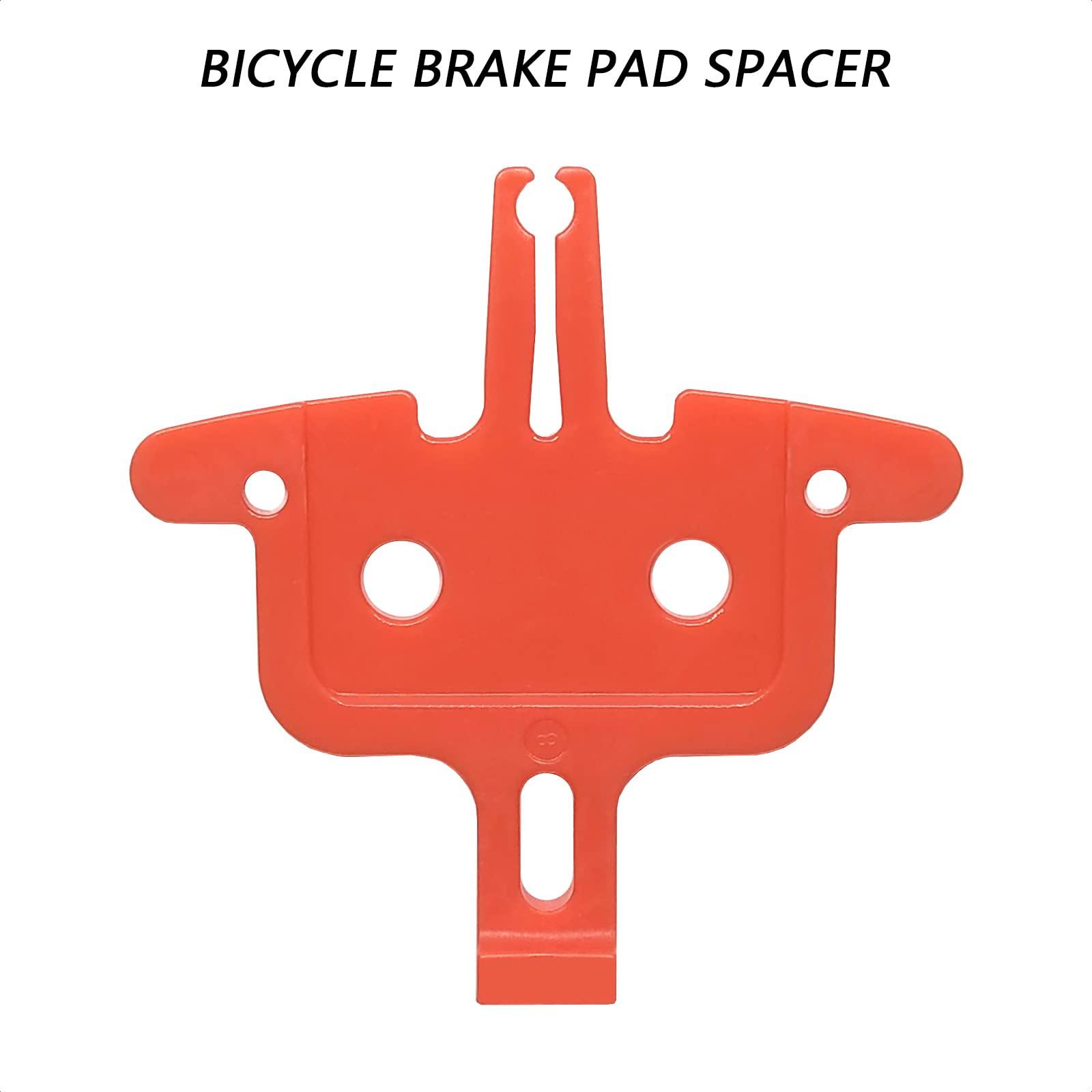 ALEOED ALEOED 6 Pieces Bicycle Brake Pad Spacer Hydraulic Disc Brake Spreader Instert Tool Parts for Shimano Mountain Road Bike MTB