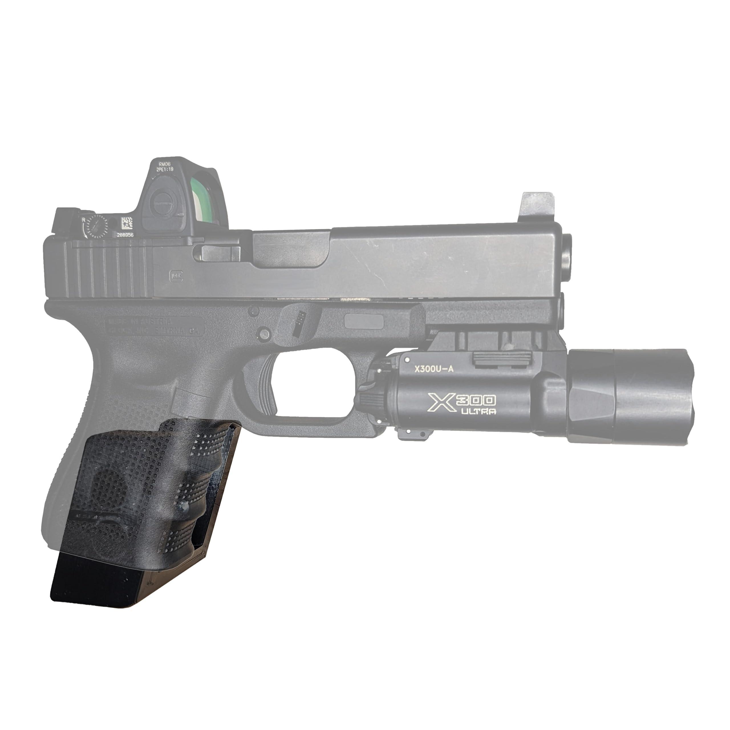 Hammy3DPrints Hammy3DPrints Wall Mount for Pistols - Many Brands and Models Supported | Handgun Holder Storage Rack Display (Sig P365 / P365X / P365XL (Right), Olive Green)