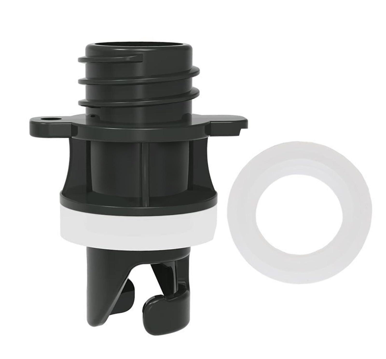 HAINEAO HAINEAO SUP Inflator Pump Hose Adapter for Paddleboard Inflatable Boat Tent Two Different Sizes of Gaskets Suitable for Different Scenarios (1)